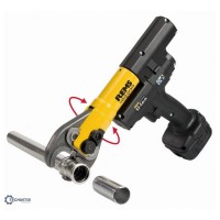 REMS Mini-Press 14V ACC akumuliatorinis radialinis presas + 3 užsp. rep L-Boxx